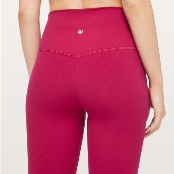 Lululemon Align Pants - Ruby Red Size 6 - Picture 1 of 7